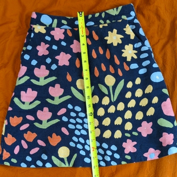 Princess Highway Floral Navy Miniskirt - Picture 8 of 10